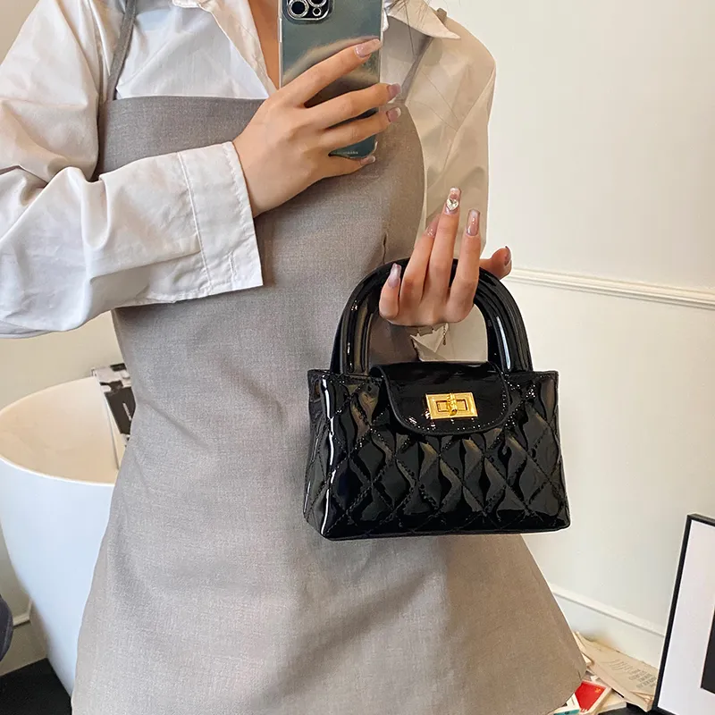 Rainbow Girl PU One Shoulder Handbag Women's Multicolor-30