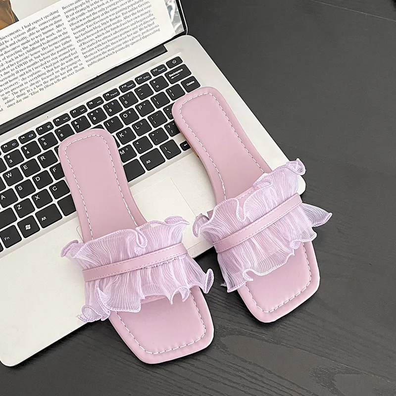 Alxnan Odor Resistant Slide Slippers Women's Box-2