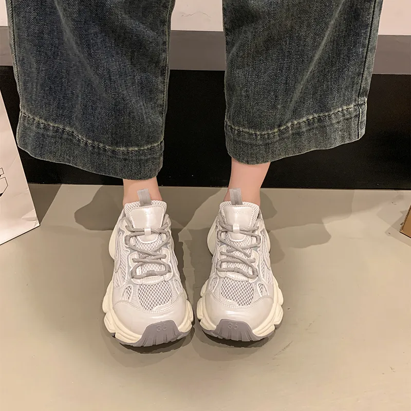 Alxnan Low Top Chunky Sneakers Women's-16