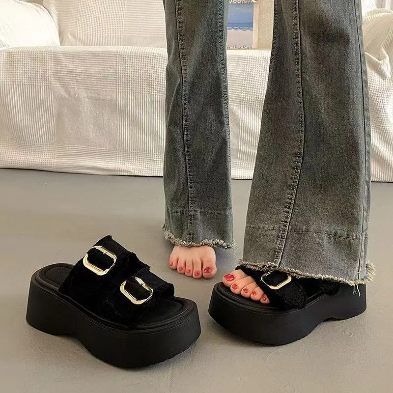 Alxnan Odor Resistant Slide Slippers Women's-19