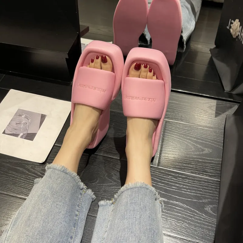 Alxnan Odor Resistant Slide Slippers Women's Box-6