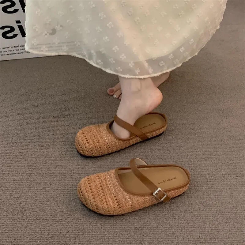 Alxnan Closed Toe Slippers Women's-7