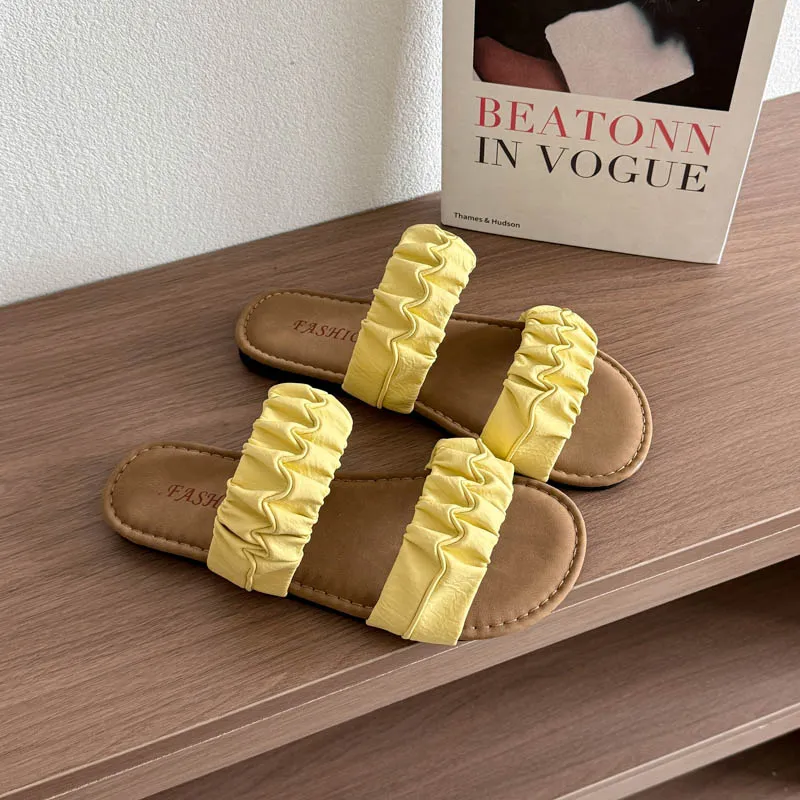 Alxnan Quiet Odor Resistant Slide Slippers Women's Box-7