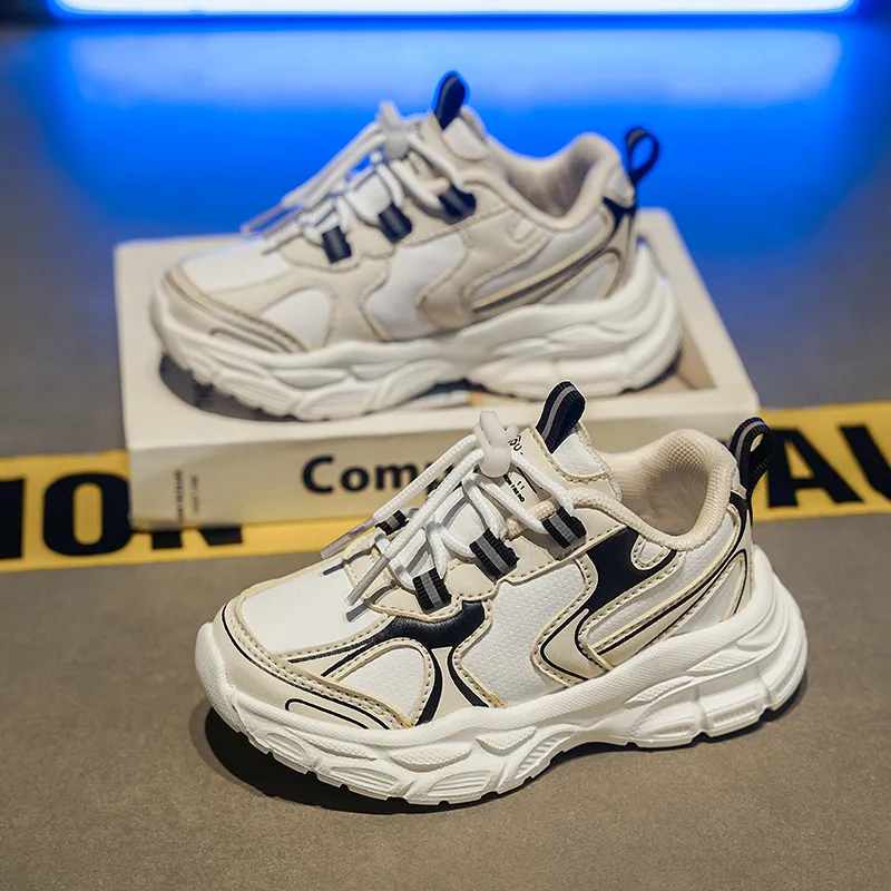 Yalu Preferred Cushioned Wear Resistant Height Increasing Kids' Running Shoes Kids'-3