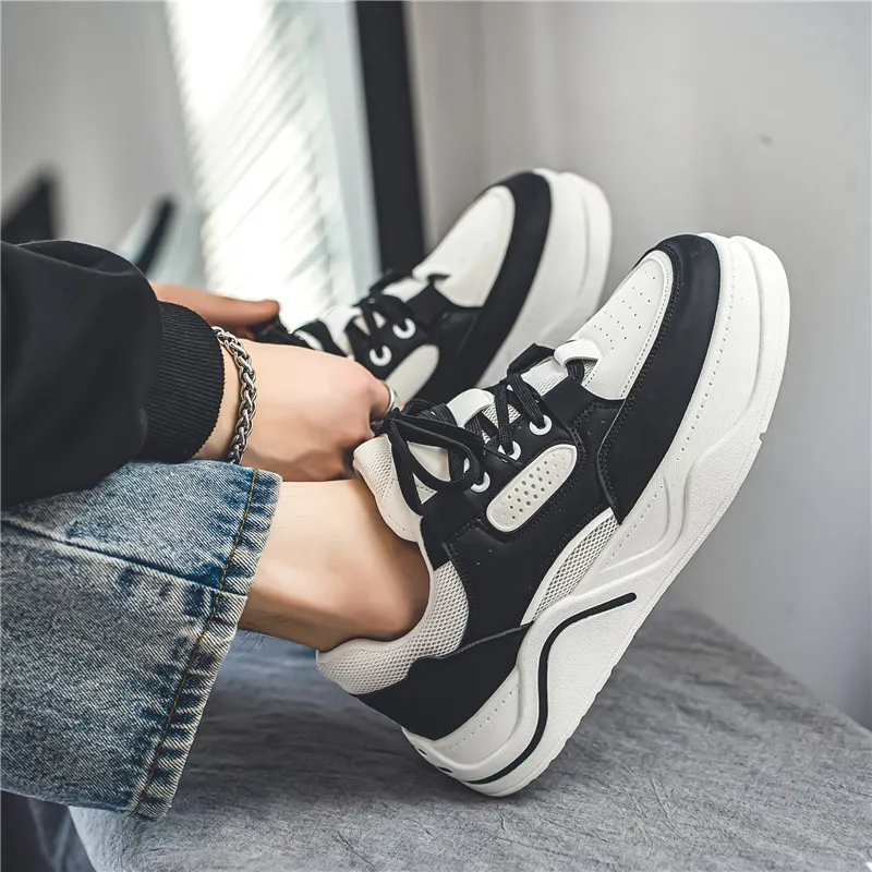 M.M Party Anti Slip Wear Resistant Low Top Skateboard Shoes Men's-4