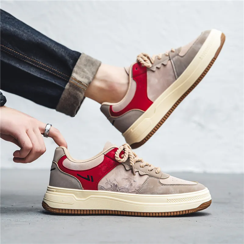 M.M Party Slip Resistant Cushioning Balance Low Top Skateboard Shoes Men's-9