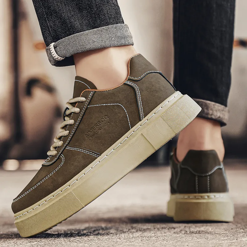M.M Party Anti Slip Wear Resistant Low Top Skateboard Shoes Men's-5