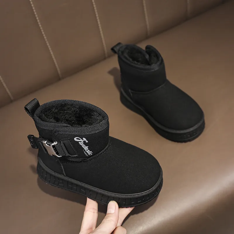 M.M Party Slip Resistant, Abrasion Resistant, Thermal High Top Kids Lifestyle Shoes Kids'-1