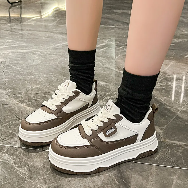 M.M Party Slip Resistant Waterproof Abrasion Resistant Low Top Skateboard Shoes Women's-7