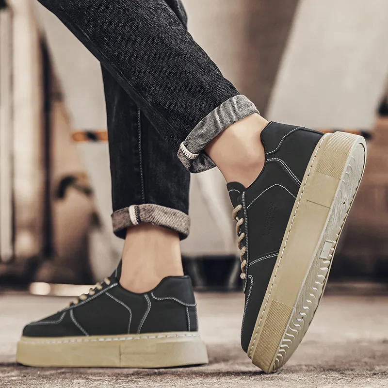 M.M Party Anti Slip Wear Resistant Low Top Skateboard Shoes Men's-13