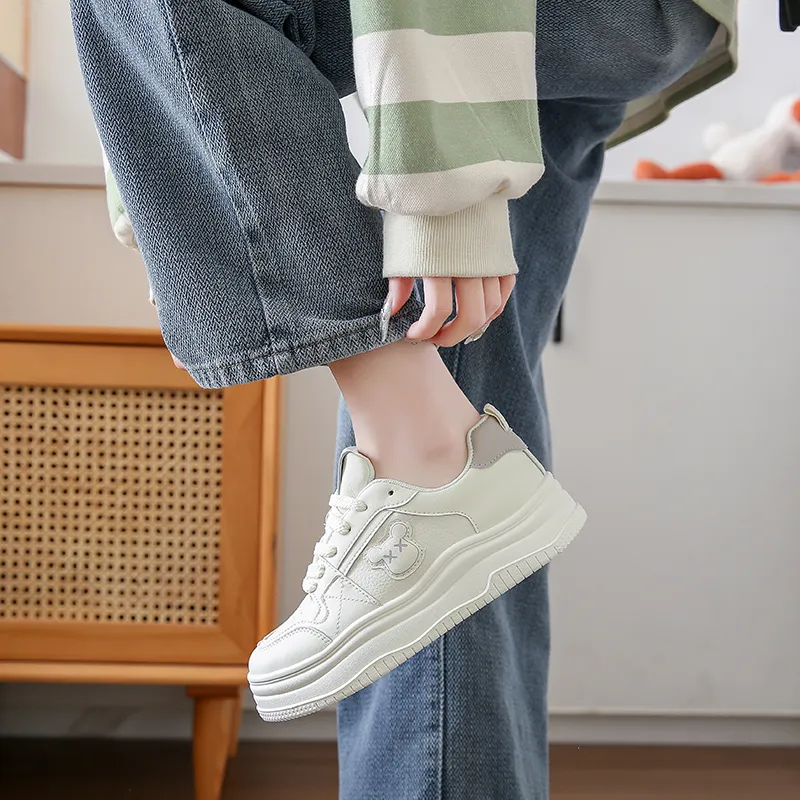 M.M Party Anti Slip Wear Resistant Low Top Skateboard Shoes Women's-1