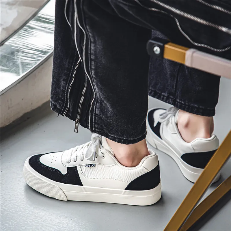M.M Party Anti Slip And Wear Resistant Balance Low Top Skateboard Shoes Men's-3
