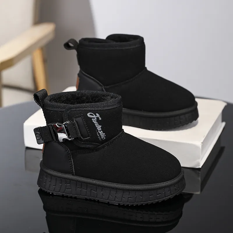 M.M Party Slip Resistant, Abrasion Resistant, Thermal High Top Kids Lifestyle Shoes Kids'-4