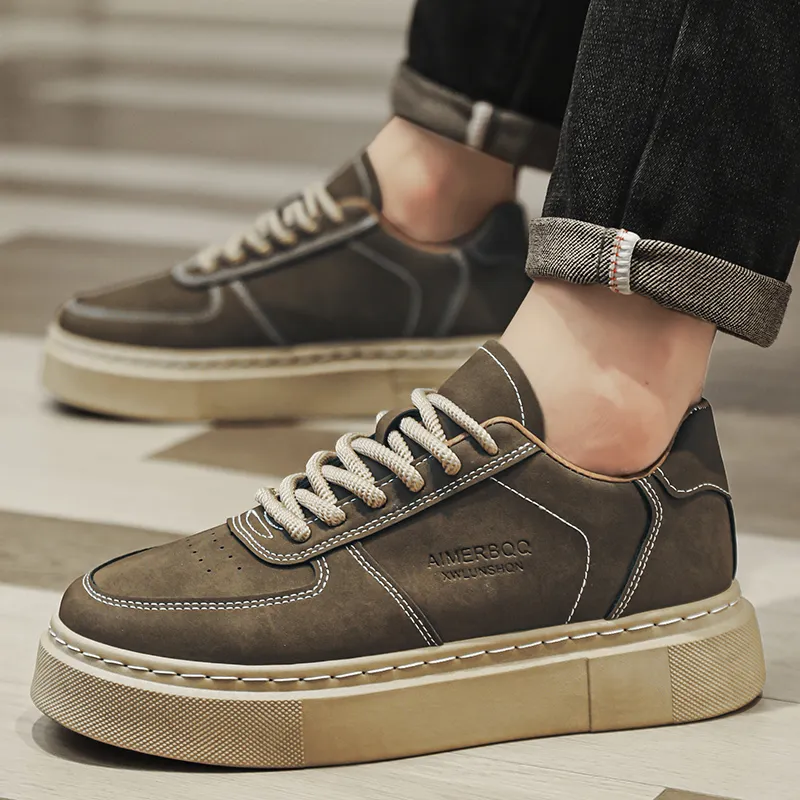 M.M Party Anti Slip Wear Resistant Low Top Skateboard Shoes Men's-8