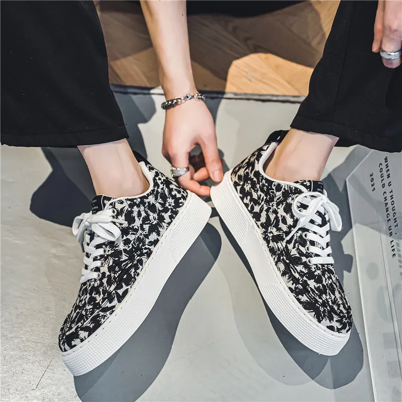 M.M Party Slip Resistant Water Resistant Wear Resistant Balance Low Top Skateboard Shoes Men's-6
