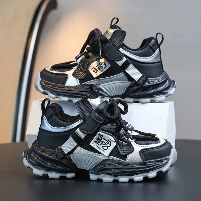 M.M Party Anti Slip Wear Resistant High Top Kids Lifestyle Shoes Kids'-1