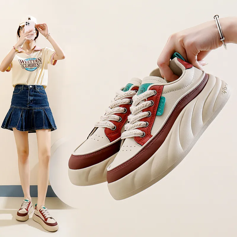 M.M Party Abrasion Resistant Low Top Casual Shoes Women's-6