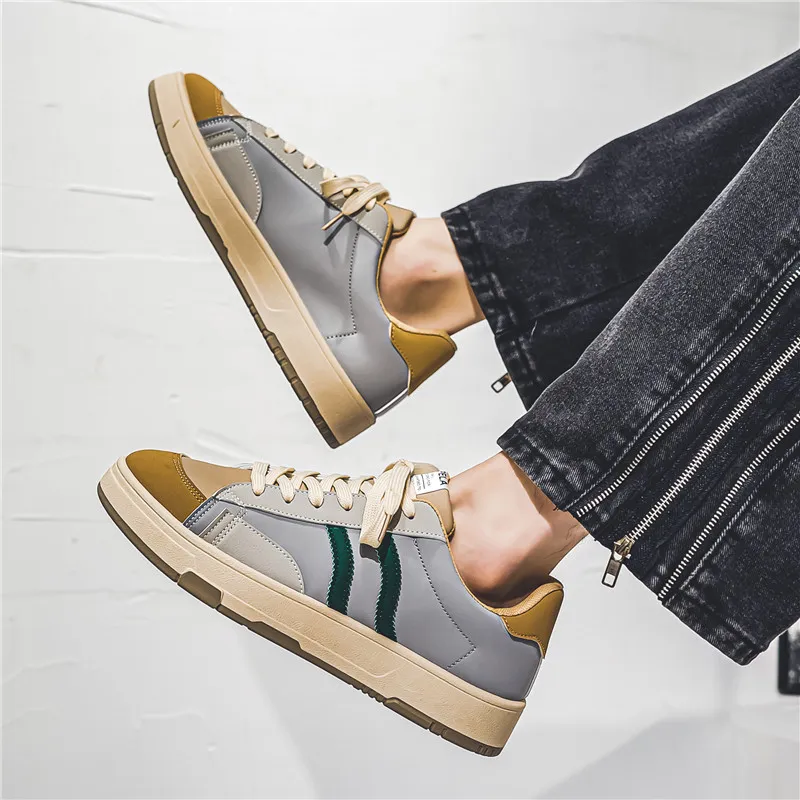 M.M Party Slip Resistant Waterproof Abrasion Resistant Low Top Skateboard Shoes Men's-10