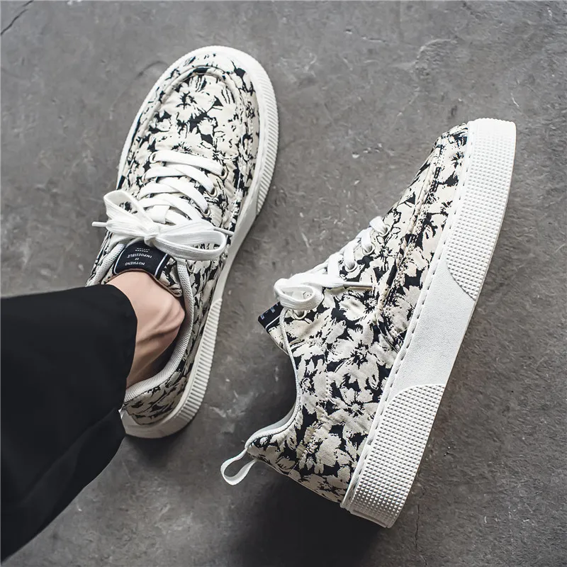 M.M Party Slip Resistant Water Resistant Wear Resistant Balance Low Top Skateboard Shoes Men's-1