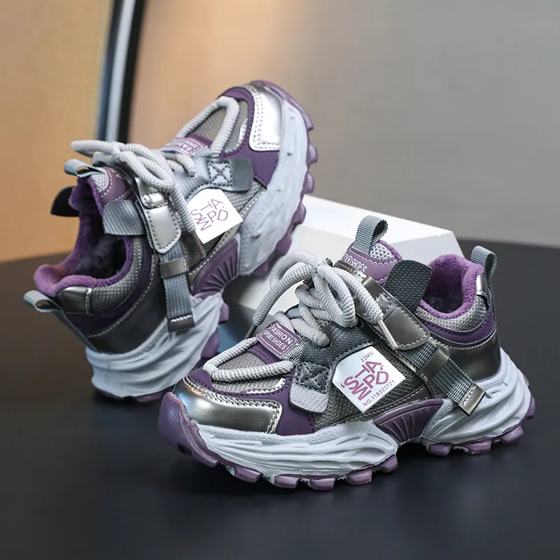 M.M Party Anti Slip Wear Resistant High Top Kids Lifestyle Shoes Kids'-9