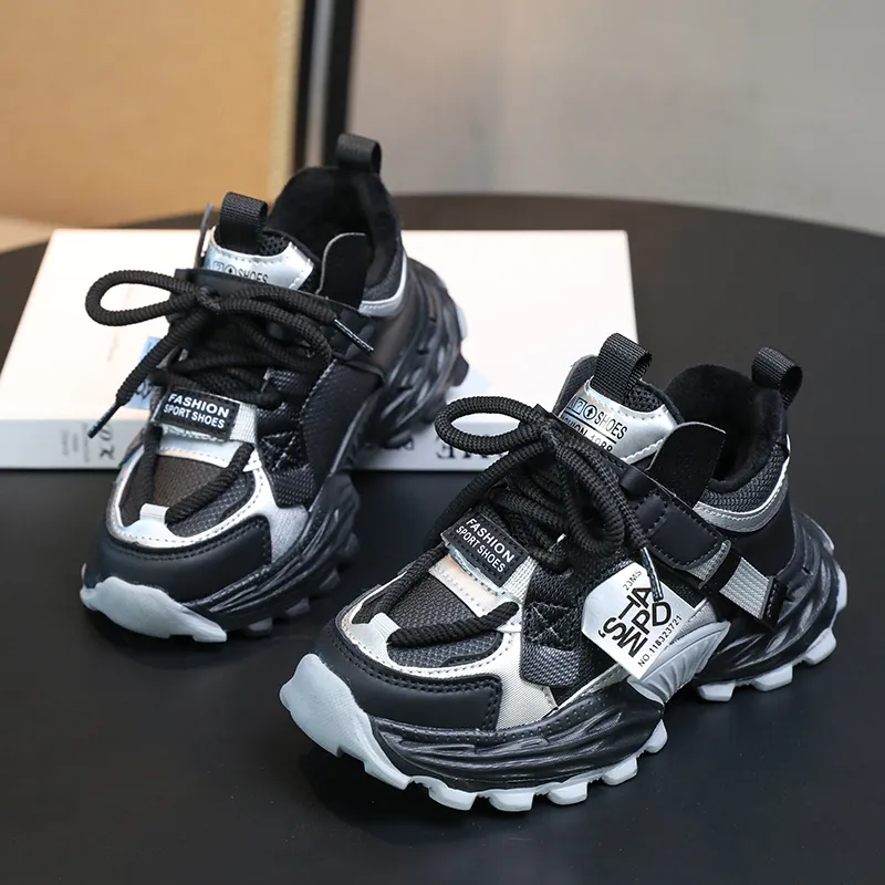 M.M Party Anti Slip Wear Resistant High Top Kids Lifestyle Shoes Kids'-4