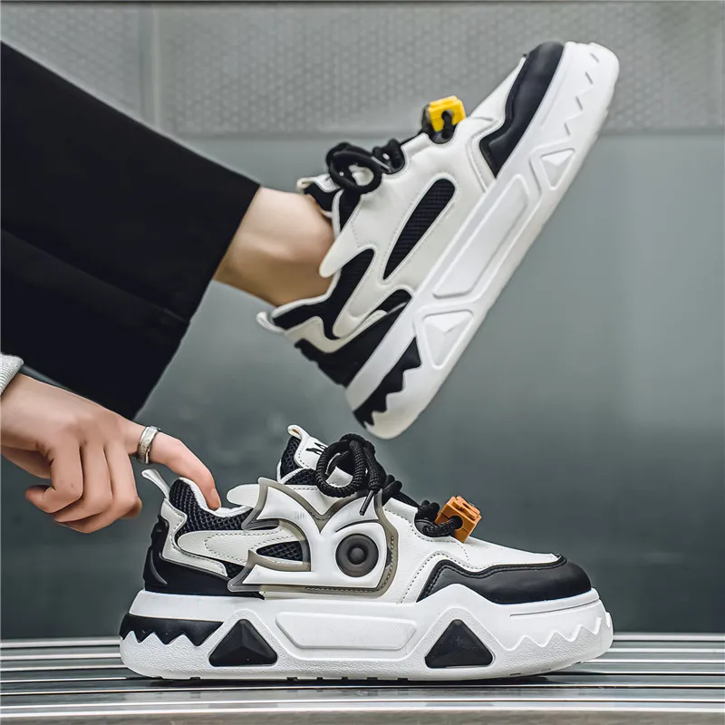 M.M Party Anti Slip And Wear Resistant Balance Low Top Skateboard Shoes Men's-1