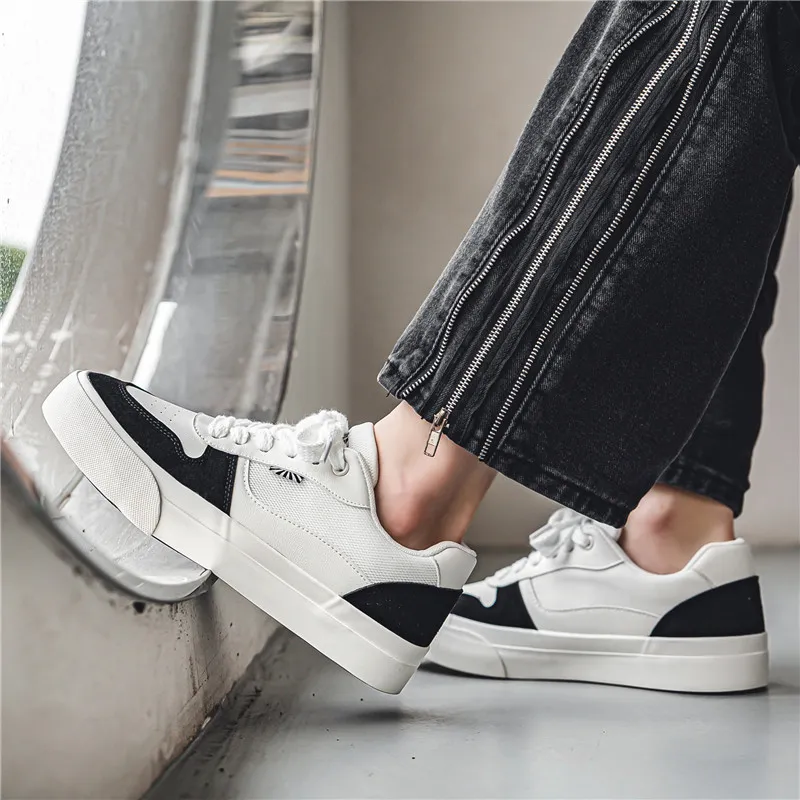 M.M Party Anti Slip And Wear Resistant Balance Low Top Skateboard Shoes Men's-2
