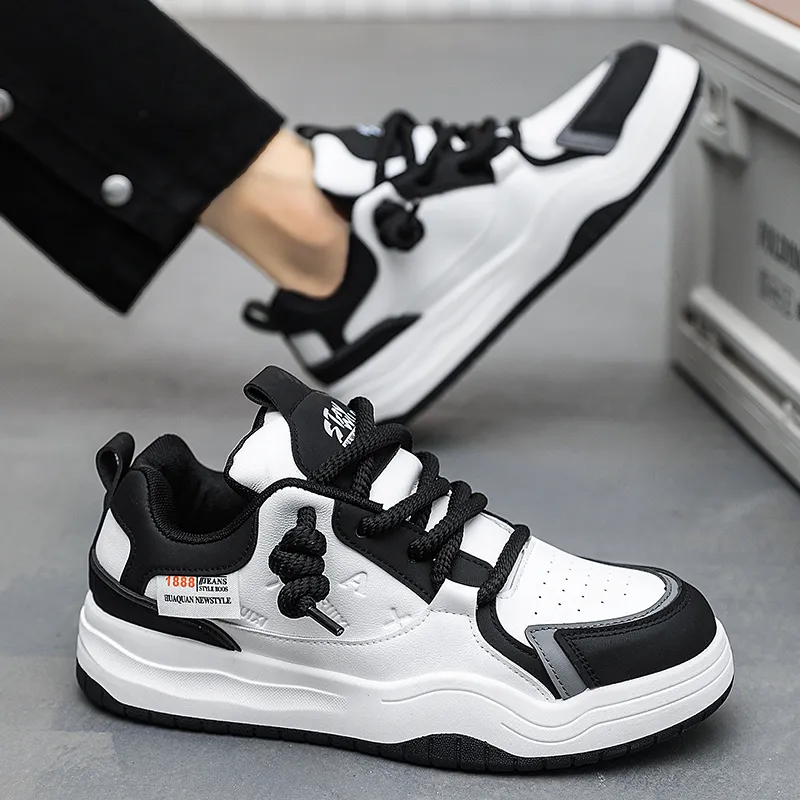 M.M Party Slip Resistant Waterproof Abrasion Resistant Low Top Skateboard Shoes Men's-3