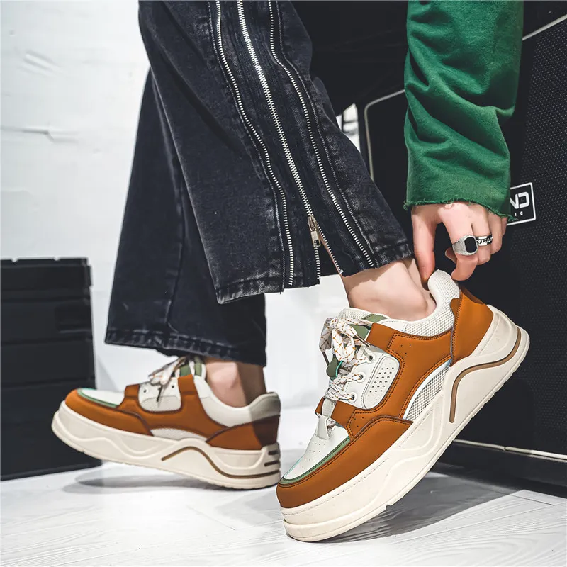 M.M Party Anti Slip Wear Resistant Low Top Skateboard Shoes Men's-13