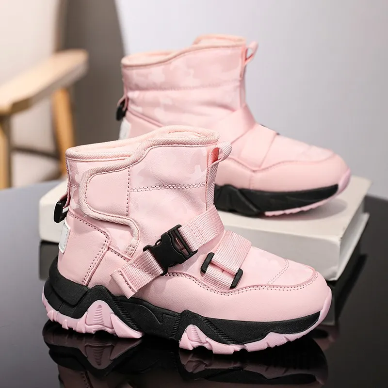 M.M Party Waterproof And Warm High Top Kids Lifestyle Shoes Kids'-3
