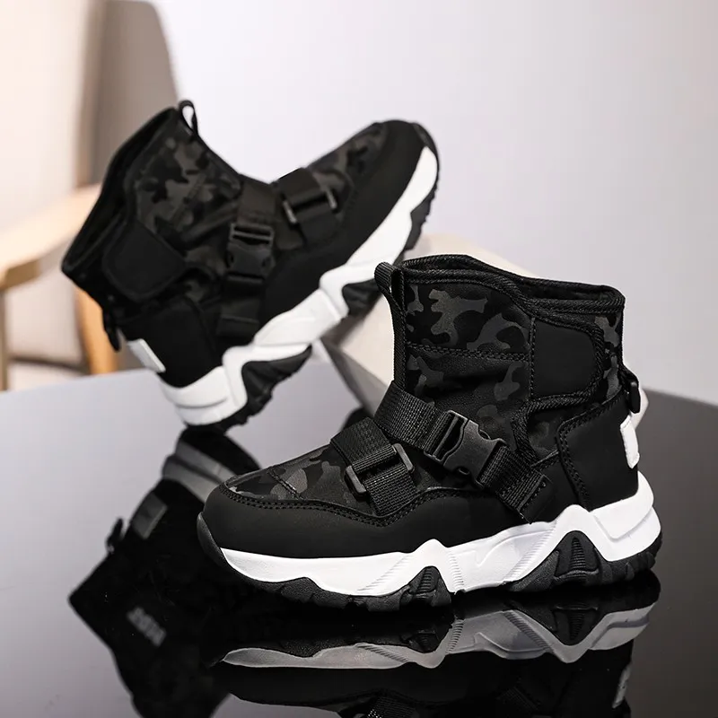 M.M Party Waterproof And Warm High Top Kids Lifestyle Shoes Kids'-8