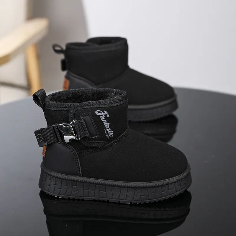 M.M Party Slip Resistant, Abrasion Resistant, Thermal High Top Kids Lifestyle Shoes Kids'-5