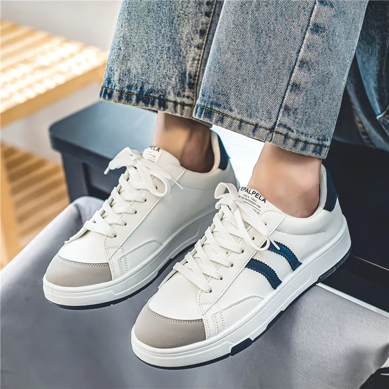 M.M Party Slip Resistant Waterproof Abrasion Resistant Low Top Skateboard Shoes Men's-1