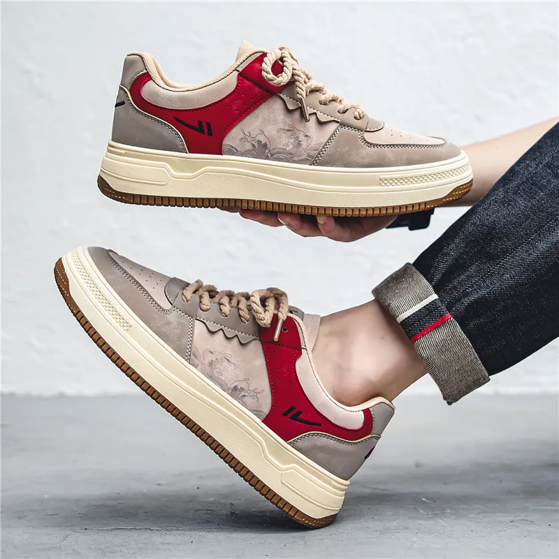 M.M Party Slip Resistant Cushioning Balance Low Top Skateboard Shoes Men's-10