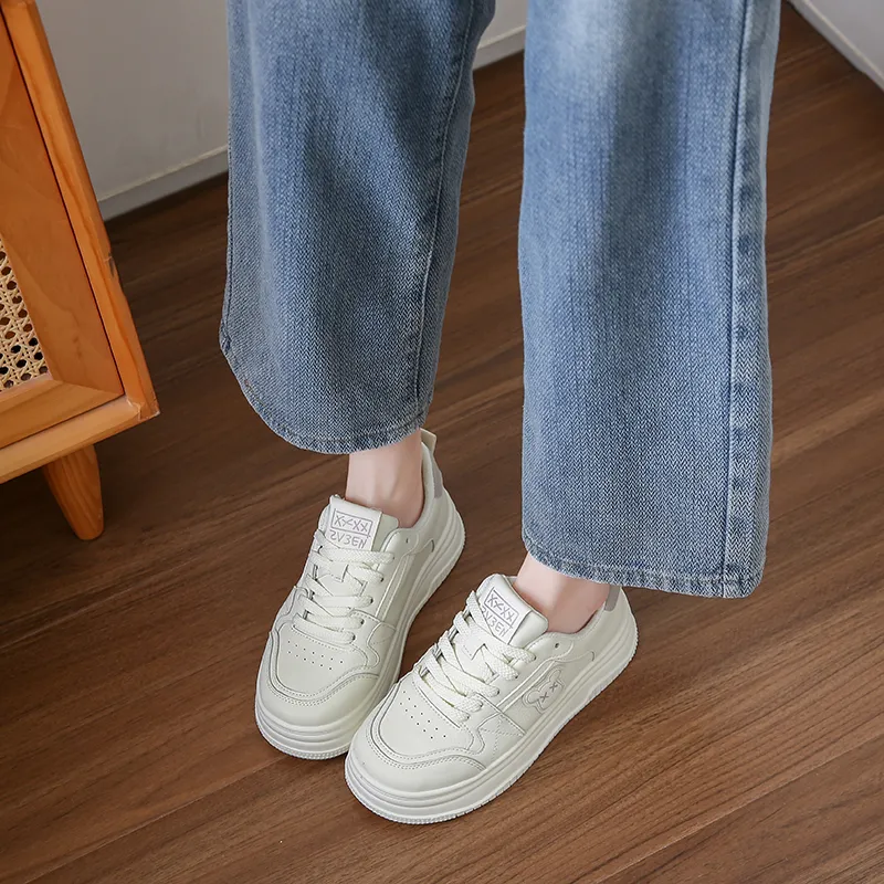 M.M Party Anti Slip Wear Resistant Low Top Skateboard Shoes Women's-3