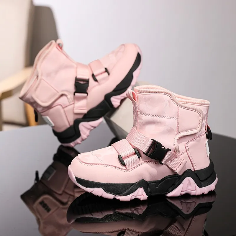 M.M Party Waterproof And Warm High Top Kids Lifestyle Shoes Kids'-2