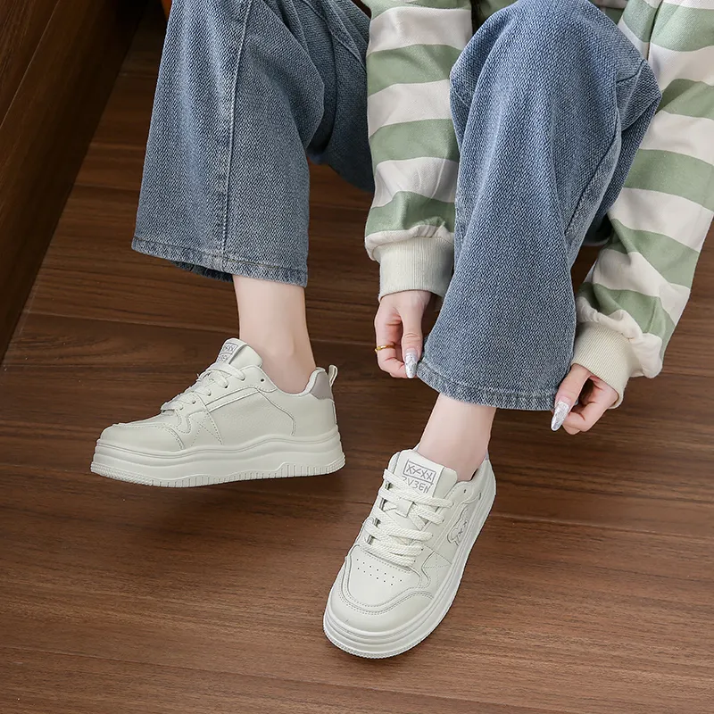 M.M Party Anti Slip Wear Resistant Low Top Skateboard Shoes Women's-4
