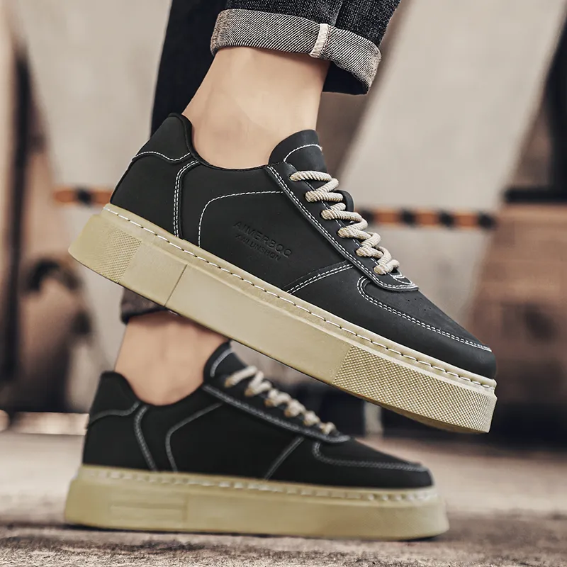 M.M Party Anti Slip Wear Resistant Low Top Skateboard Shoes Men's-14