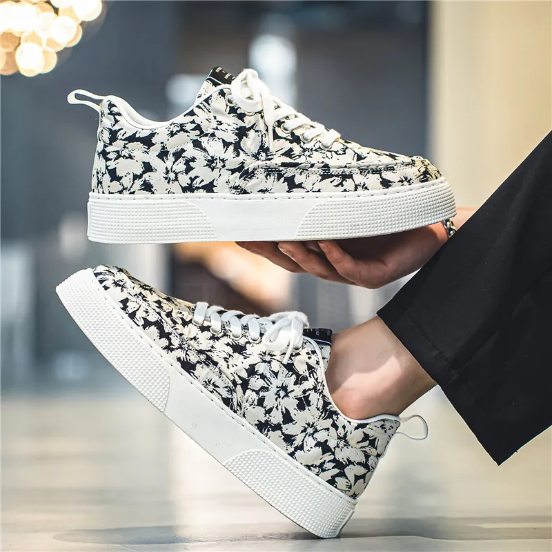 M.M Party Slip Resistant Water Resistant Wear Resistant Balance Low Top Skateboard Shoes Men's-4