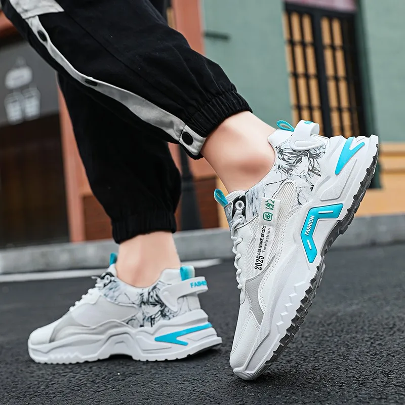 M.M Party Anti Slip Wear Resistant Low Top Chunky Sneakers Men's-11