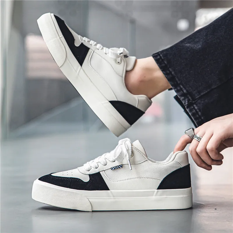 M.M Party Anti Slip And Wear Resistant Balance Low Top Skateboard Shoes Men's-1