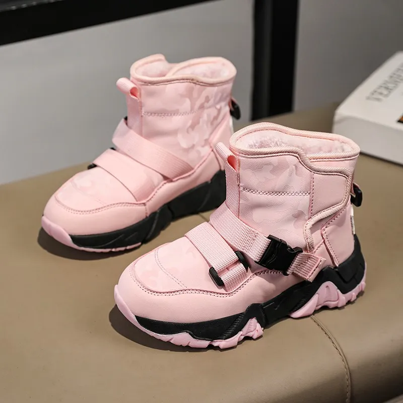 M.M Party Waterproof And Warm High Top Kids Lifestyle Shoes Kids'-4