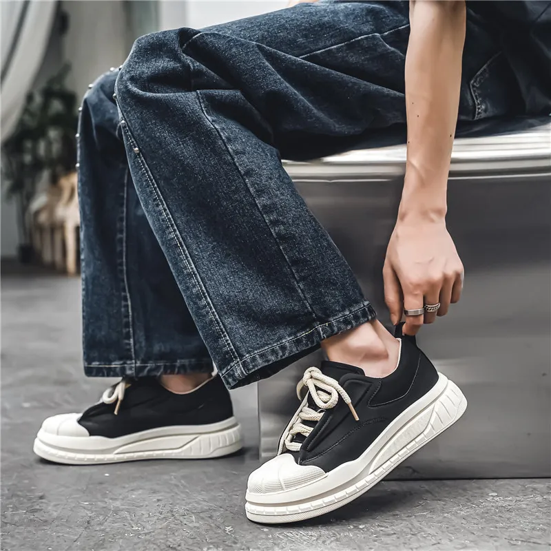 M.M Party Anti Slip Wear Resistant Low Top Skateboard Shoes Men's-13
