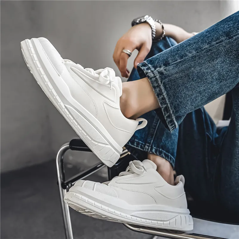 M.M Party Anti Slip Wear Resistant Low Top Skateboard Shoes Men's-3