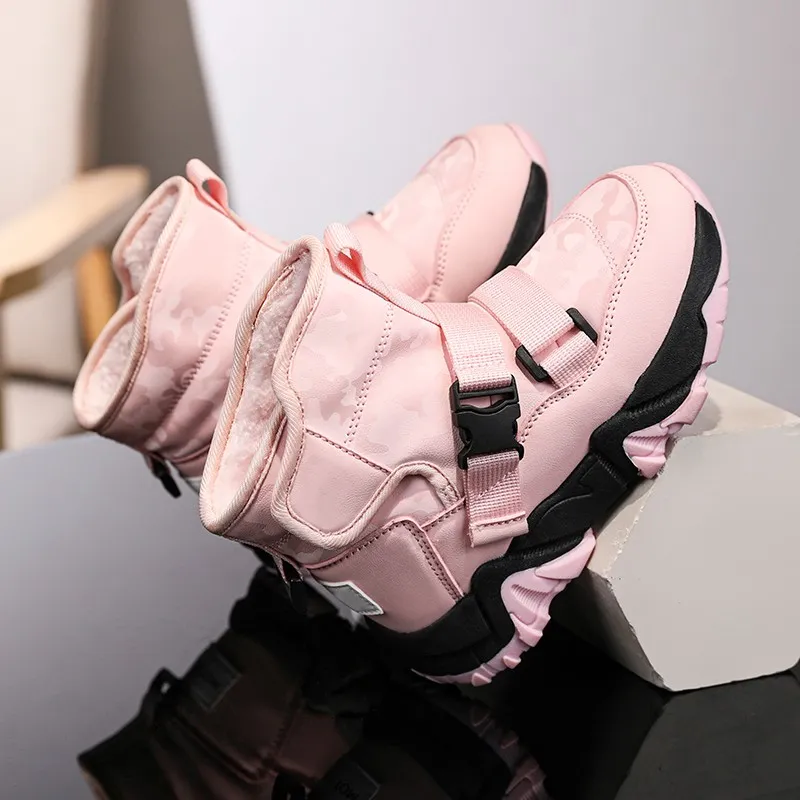 M.M Party Waterproof And Warm High Top Kids Lifestyle Shoes Kids'-1