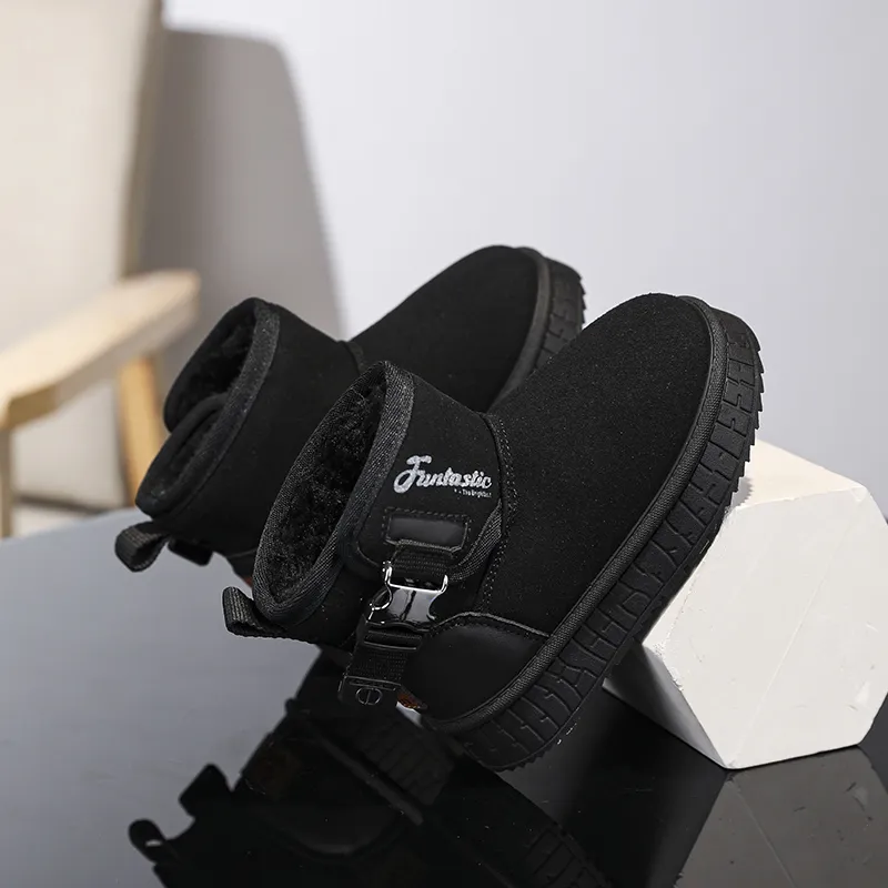 M.M Party Slip Resistant, Abrasion Resistant, Thermal High Top Kids Lifestyle Shoes Kids'-3