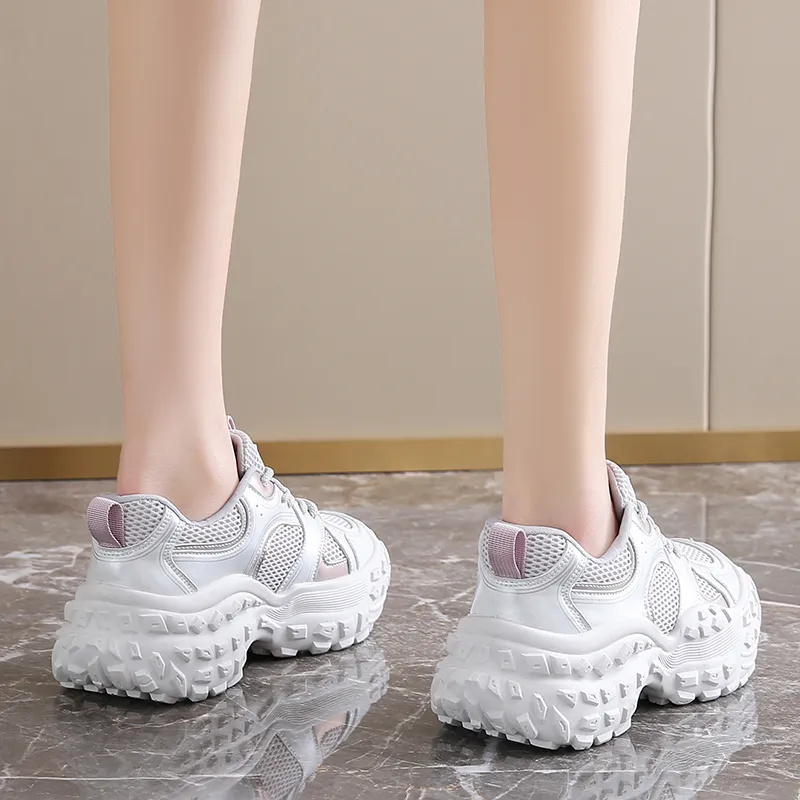 M.M Party Anti Slip Wear Resistant Low Top Chunky Sneakers Men's-2