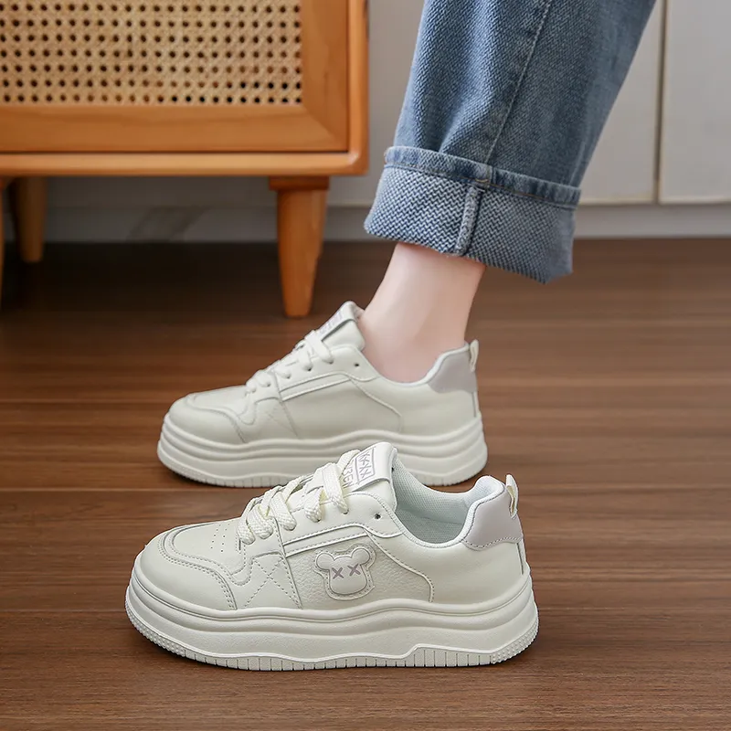 M.M Party Anti Slip Wear Resistant Low Top Skateboard Shoes Women's-2