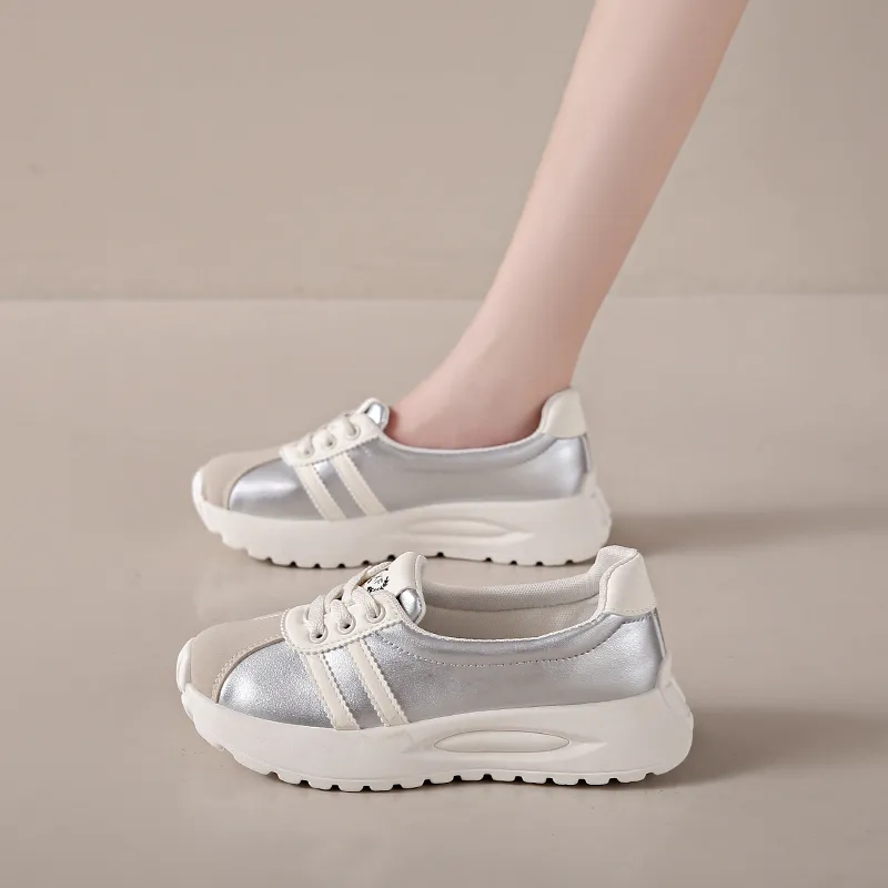 M.M Party Anti Slip Wear Resistant Low Top Casual Shoes Women's-13