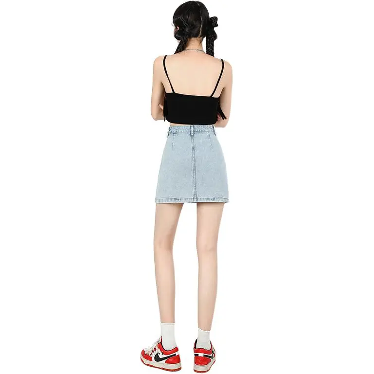 JEANSWEST Denim Short Skirts Women's-2